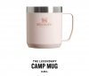 Kubek termiczny kempingowy Stanley Classic Camp Mug 350 ml różowy Rose Quartz